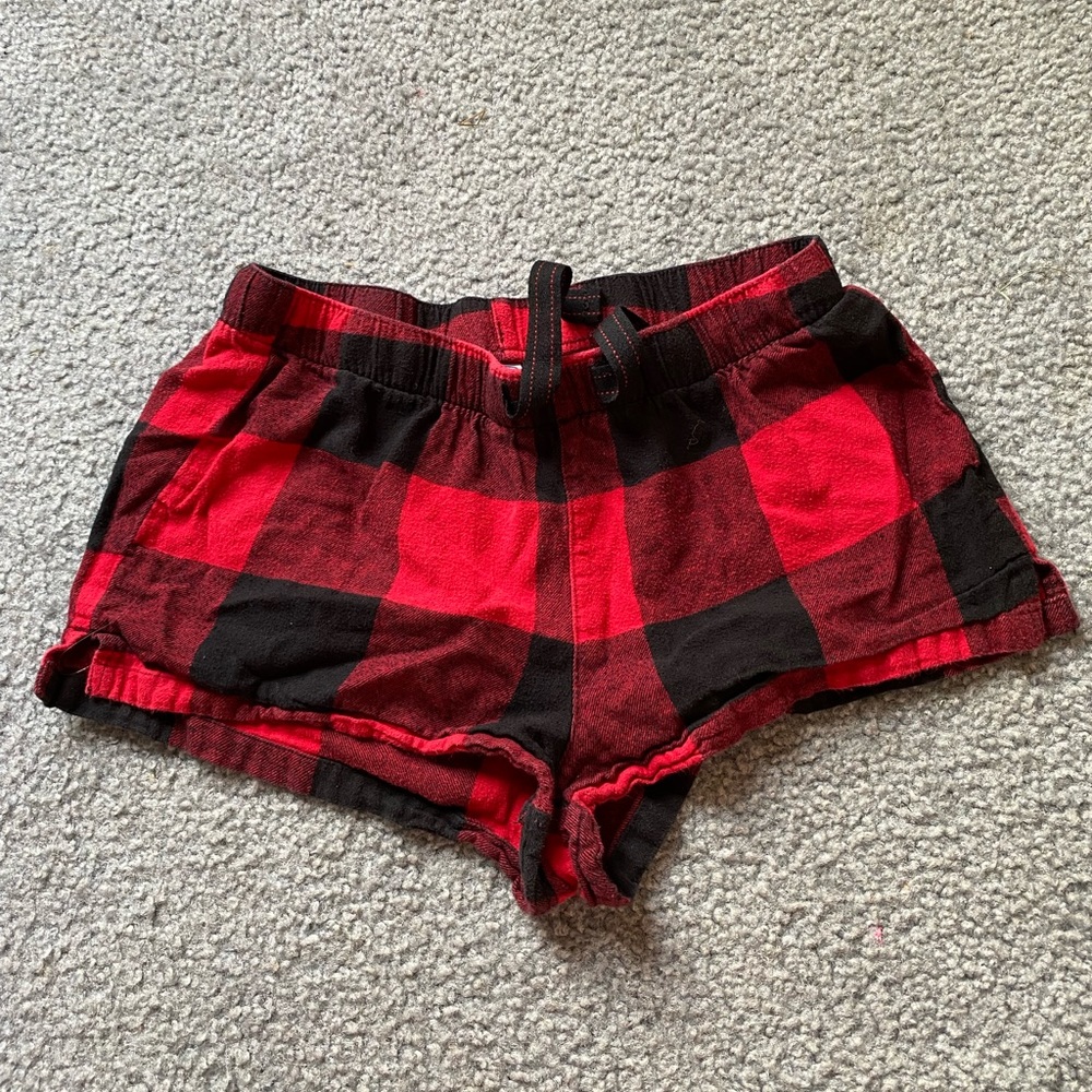 Red and Black Old Navy shorts, women’s size small